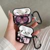 Case For Airpods Pro 4 Pro3 1 2 Pro2 3 Earphone Cases Cover Pink Butterfly