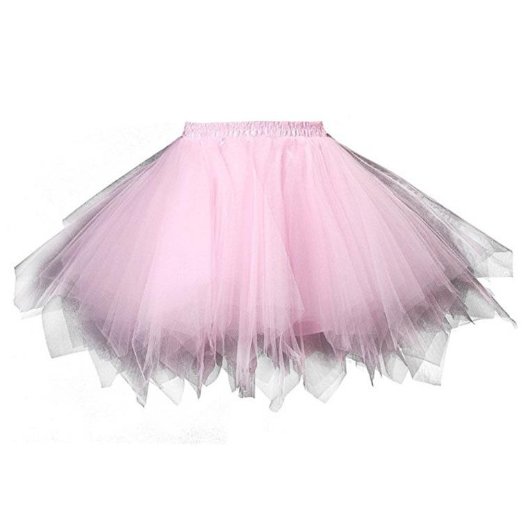 Minifaldas de Halloween Faldas de Tul Faldas Abullonadas Vestidos de Princesa Vestidos de Boda Enaguas Actuación de Danza Falda Tutú de Tul con Capas Esponjosas