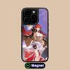 HSR Himeko Matte Surface Magsafe Mobile Phone Case for iPhone 17 16 15 14 13 12 11 Air Pro Max Plus Colorful Cover