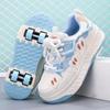 Children's runaway shoes Boys' roller skating four-wheel runaway shoes Students' youth skates Double-row girls' pulley shoes