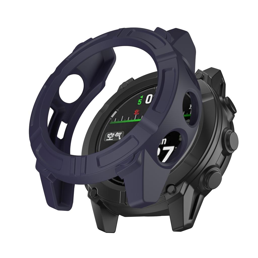 Armor Hollow TPU Protector Case For Garmin Descent G2 Frame Hard Cover Printing Protective Watch Shell Descent G2  Cases Bumper