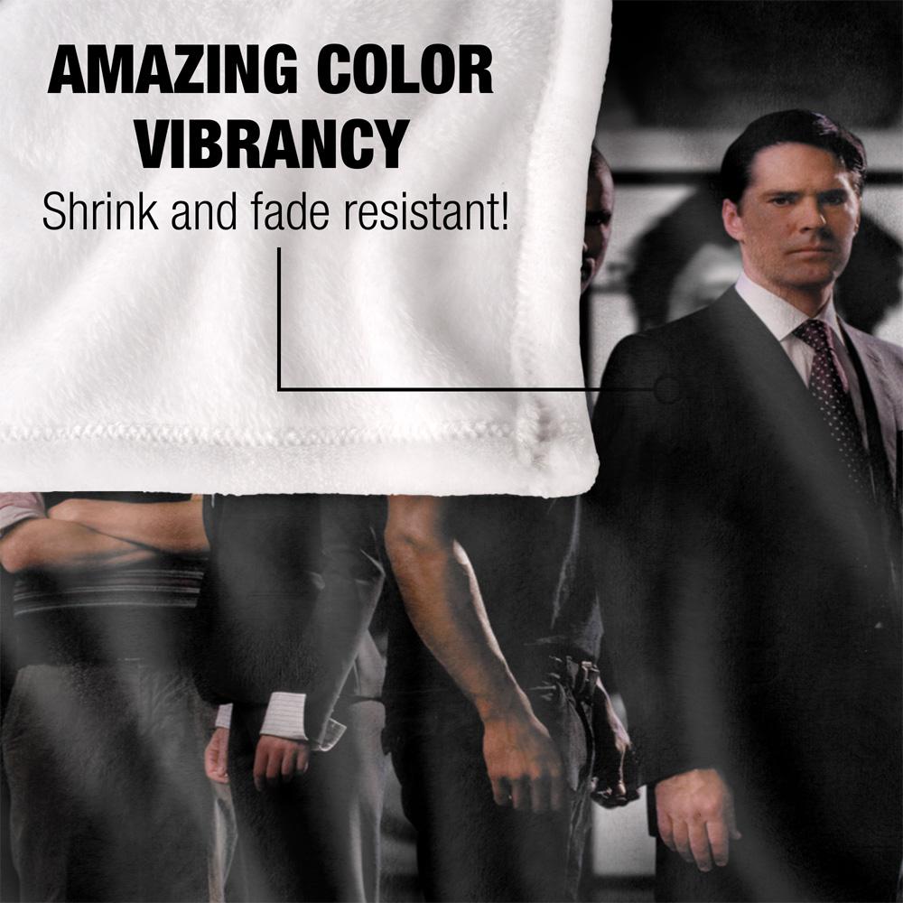 Criminal Minds The Brain Trust Silky Supersoft Blanket