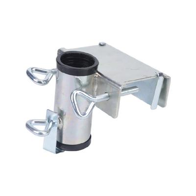 Patios Umbrella Stand Iron Clamps Adjustable Heavy Duty Umbrella Clamps Support For Sun Shades Garden Deck Chair Table Durability Holder