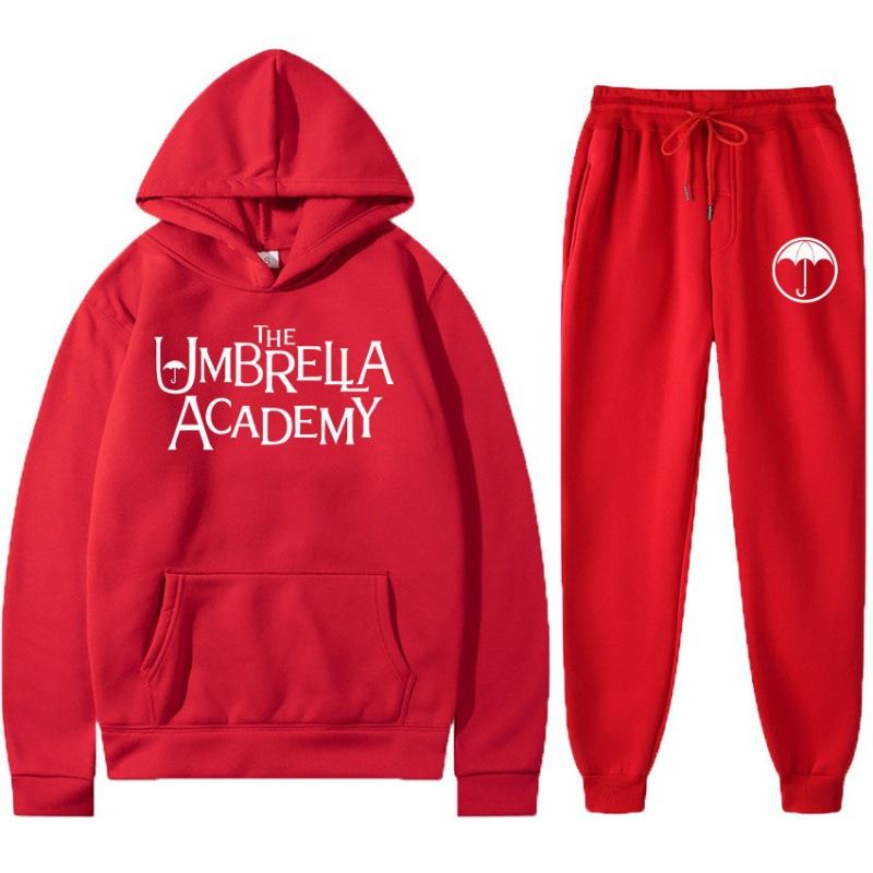 The Umbrella Academy Hooded Sweatshirt Casual Sports Pants Set