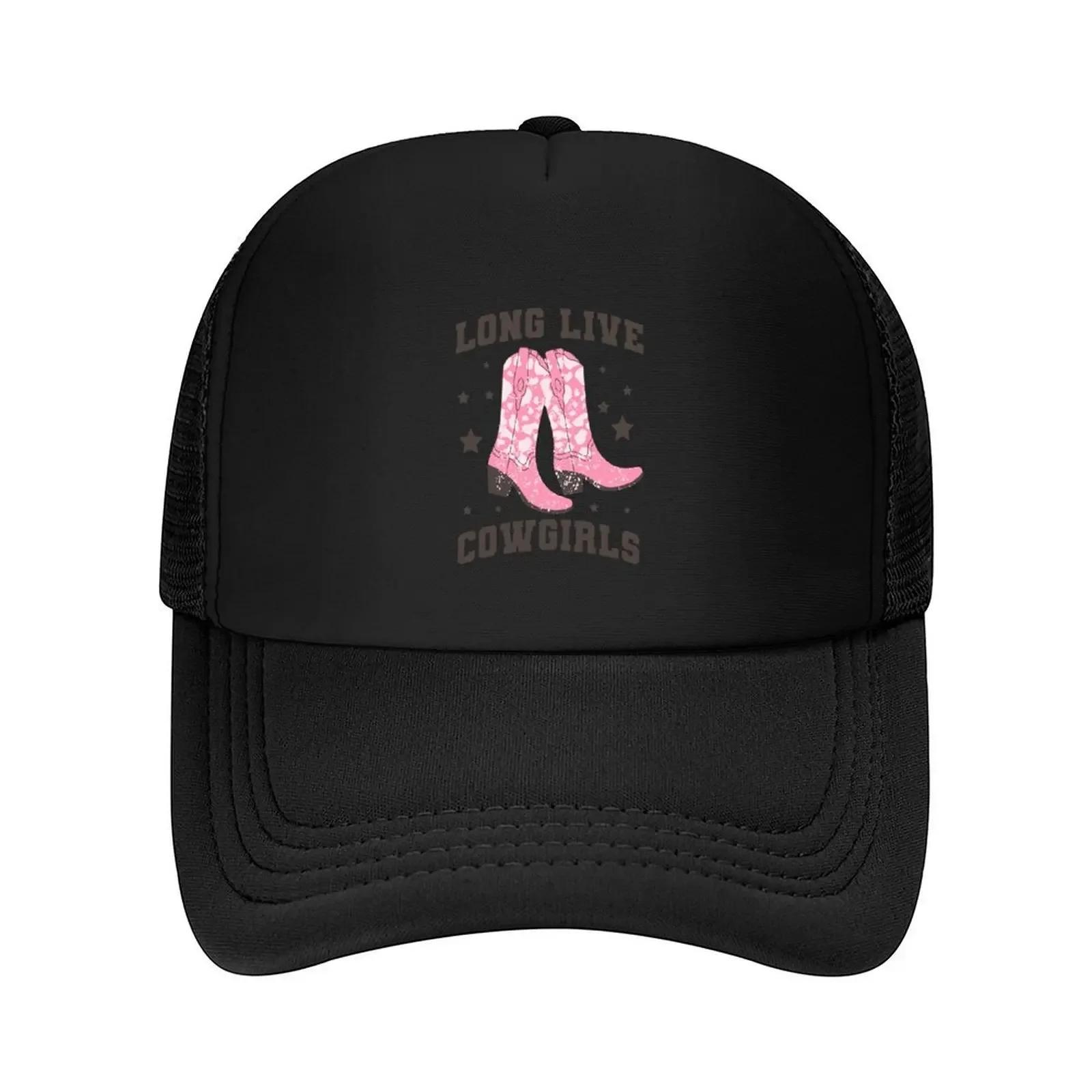 Long Live Cowgirls Western cowgirl boots Baseball Cap Custom Cap funny hat Thermal Visor fishing hat Women Caps Unisexs