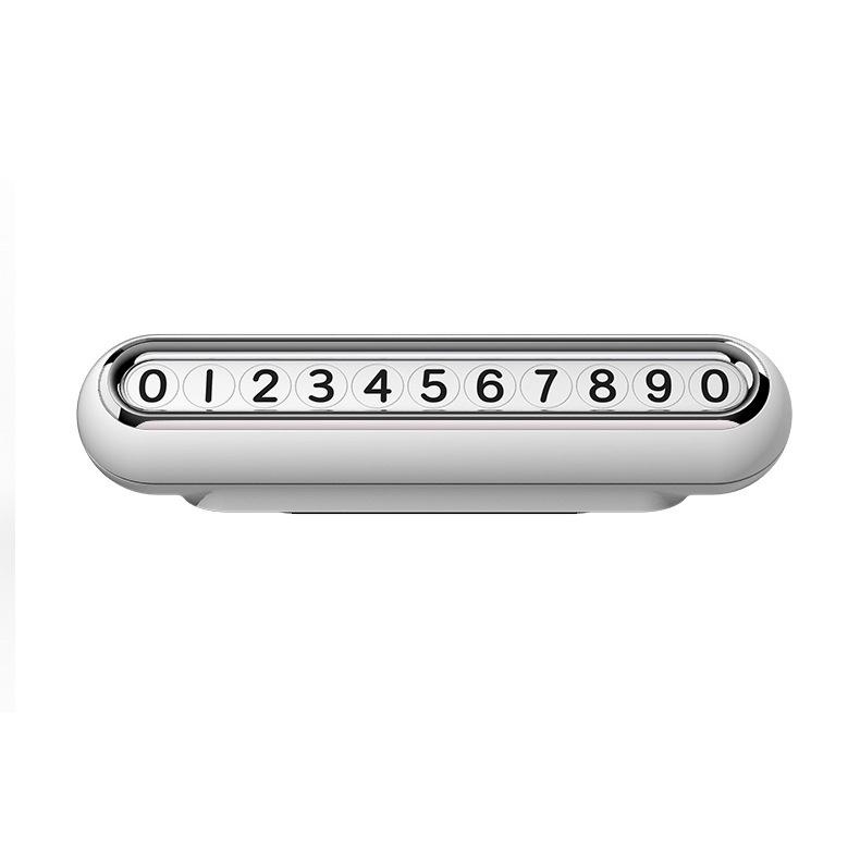 

Mobile phone number, temporary parking number, and license plate for vehicles