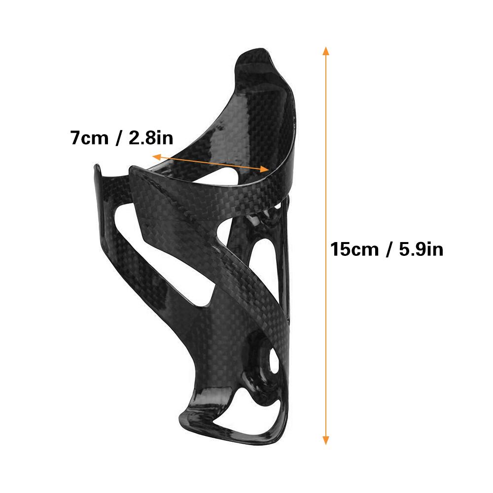 2 pièces Super Léger Vélo Carbone Porte-bidon Vélo Support de Porte-bouteille d'eau pour Vélo de Route VTT