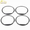 Compatible with 18 Song car audio models, this bright ring decorative frame and stainless steel speaker cover adds flair to your car's speakers.