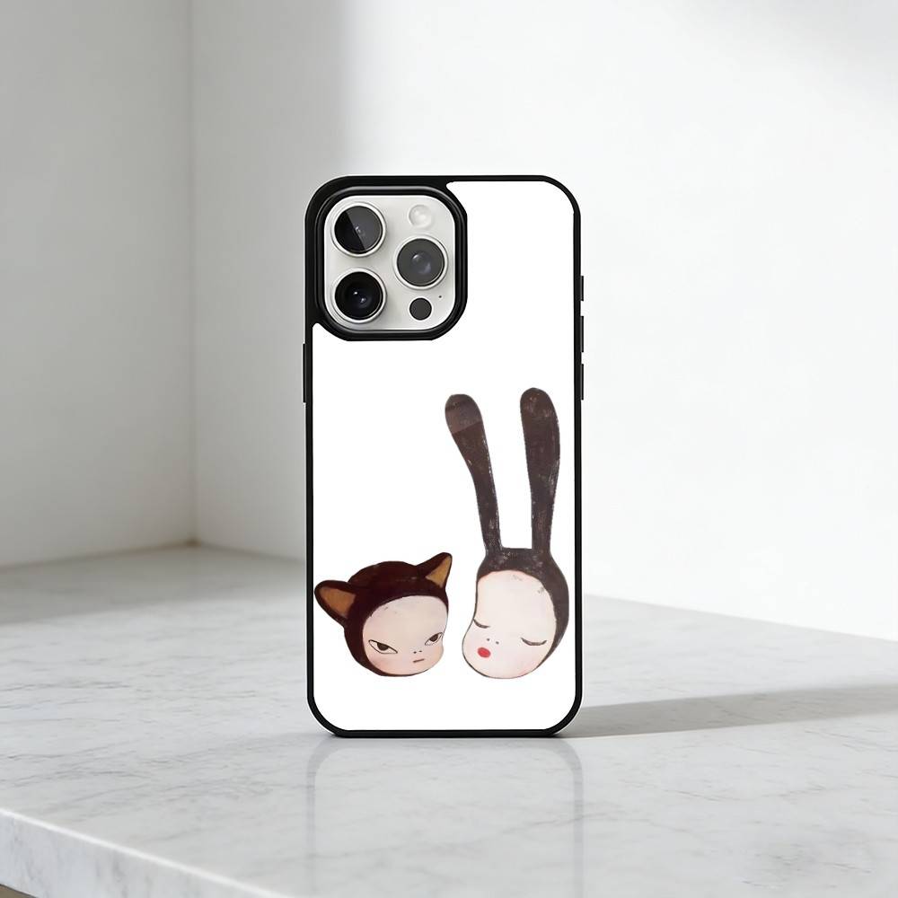 Cute Drawing Art Y-Yoshitomo N-Nara-a Phone Case For iPhone17,16,15,14,13 Plus,Pro Max Magnetic For Magsafe Wireless Charging