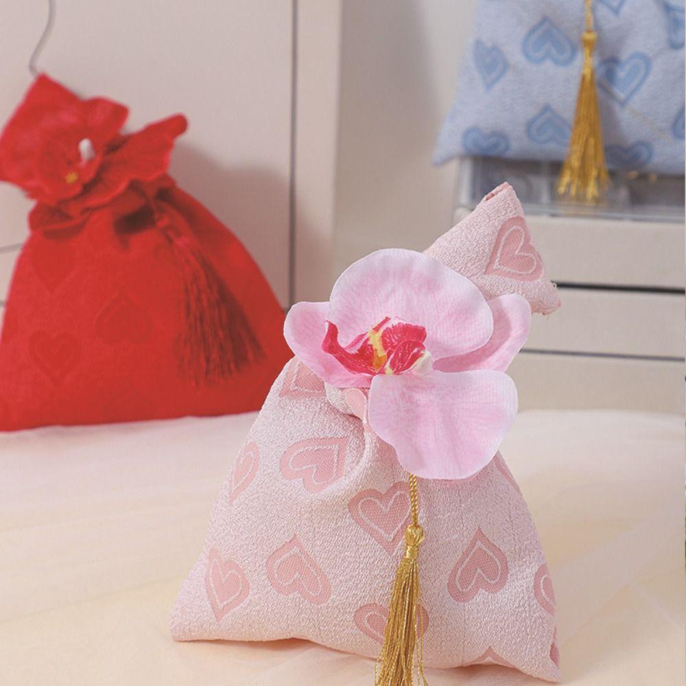 Temperament Chinese Style Handbag Velvet Wedding Candy Bag  Cheongsam Accessories