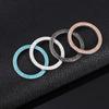 Cars One-Key Engine Start Stop Ignition Push Button Switch Cover Decorative Rhinestone Diamond Crystal Ring Car Parts