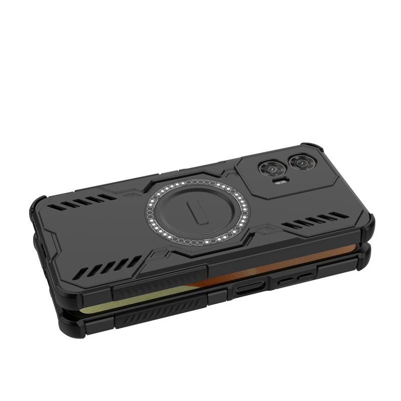 For Motorola Moto G34 Case For Moto G34 Funda Shockproof Anti-knock Magnetic Adsorption Wireless Charge Cover For Moto G34 Case