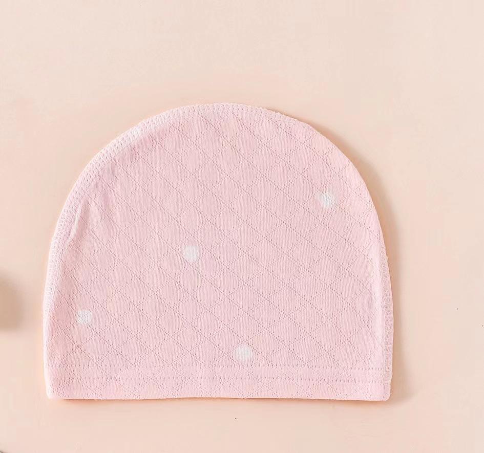 Four Seasons Newborn Baby Hat: Single & Double Layer Options for Girls