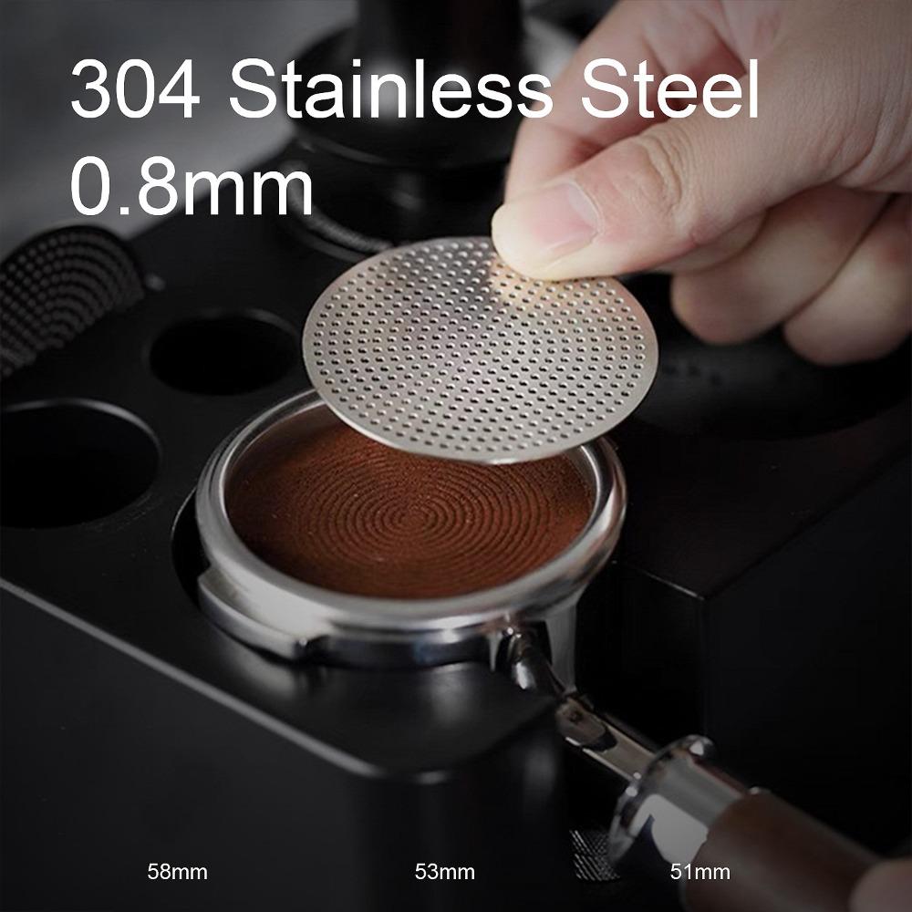 Magnetischer Quantitativer Kaffeepulver-Auffangring-Set für Espressomühle - Anti-Flugpulver Kaffee-Verteilerzubehör YJKJ-jfh1