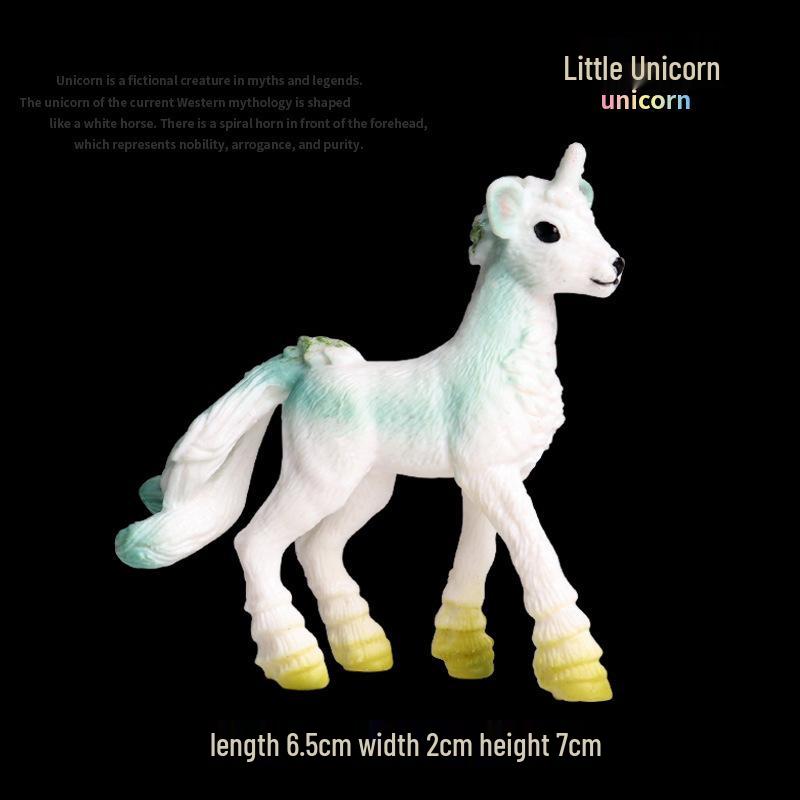 Mini Unicorn Pegasus Ornament: Cute Fantasy Horse for Kids Birthday Gifts