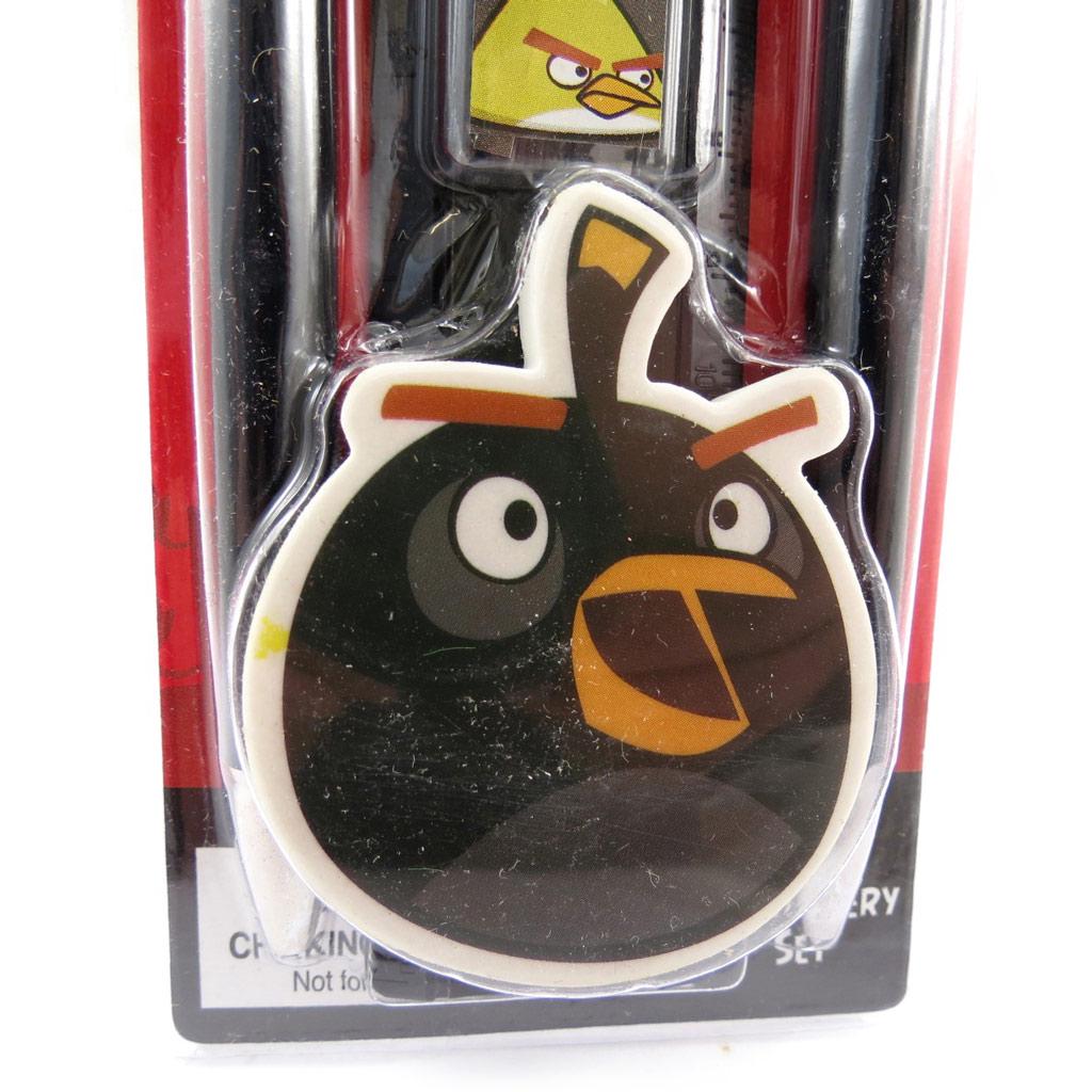 Angry Birds [K0757] - Set papeterie 'Angry Birds' noir