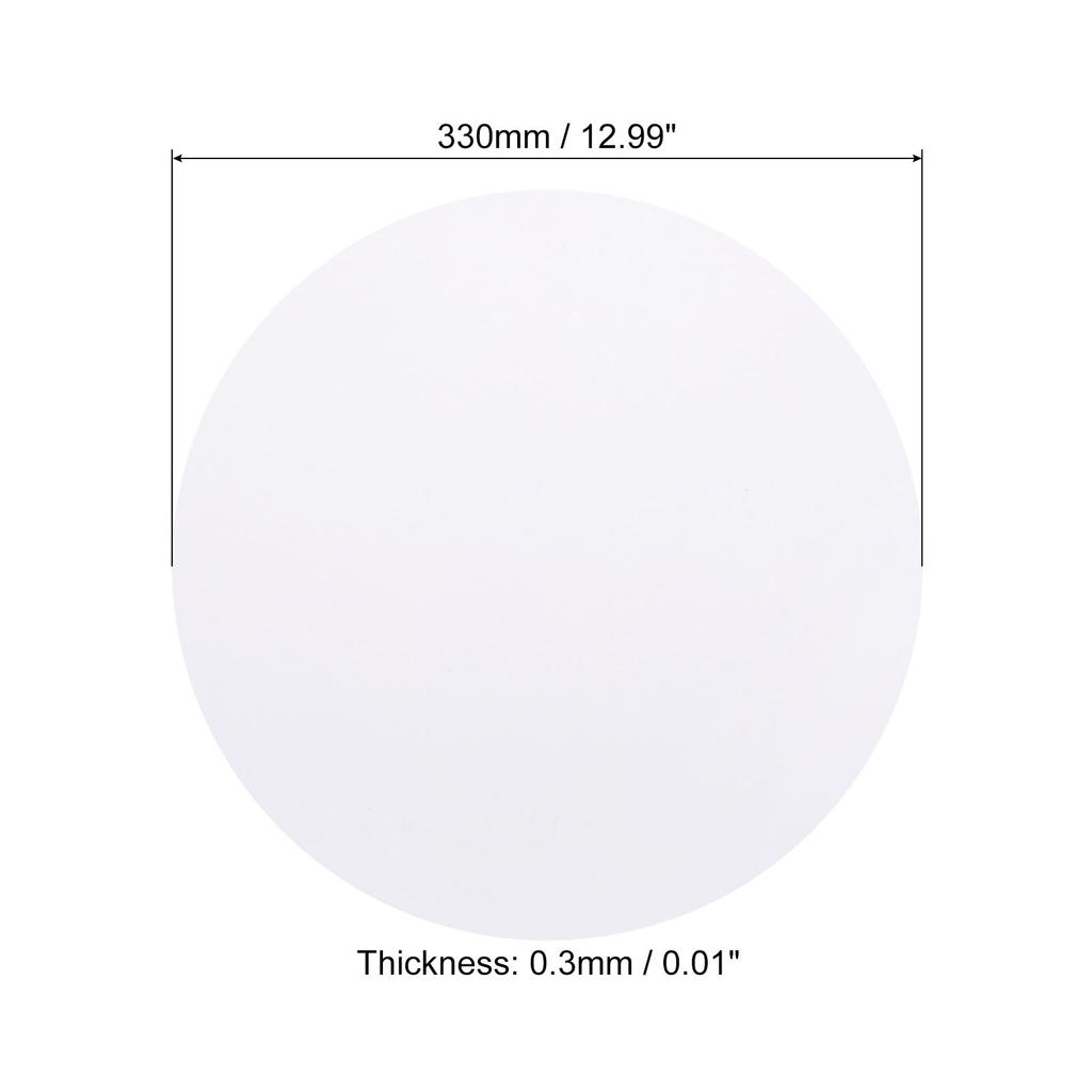 40pcs Round Cardboard Paper Blank Disc Circles Slices for Party Decorations DIY Craft Arts Drawing Painting Writing