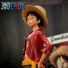 Captain One Piece Luffy Strohhut. Spielzeug-Sets MODELL von lächelndem Luffy, 3-fach wechselbare Figur