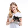 Mushroom Pattern Cosmetic Bag Portable Zipper Makeup Bag Multifunctional Storage Pouch Trendy Toiletry Wash Bag Makeup Bag