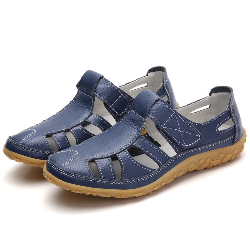 Luksus retro kvinner skinnsko Slip On Flat Sko Myk Såle Vintage Sko Kvinne Flats Loafers
