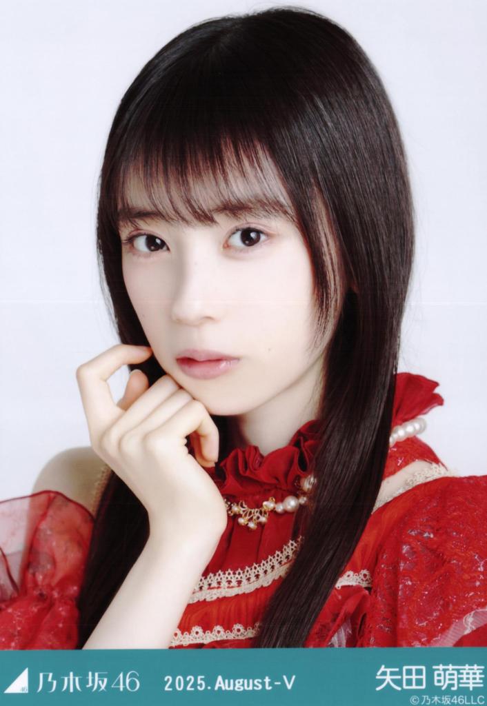 Nogizaka46 Raw Photo August 2025 13th Blu-ray Live Costume 2 3-piece Set Yada Moeka