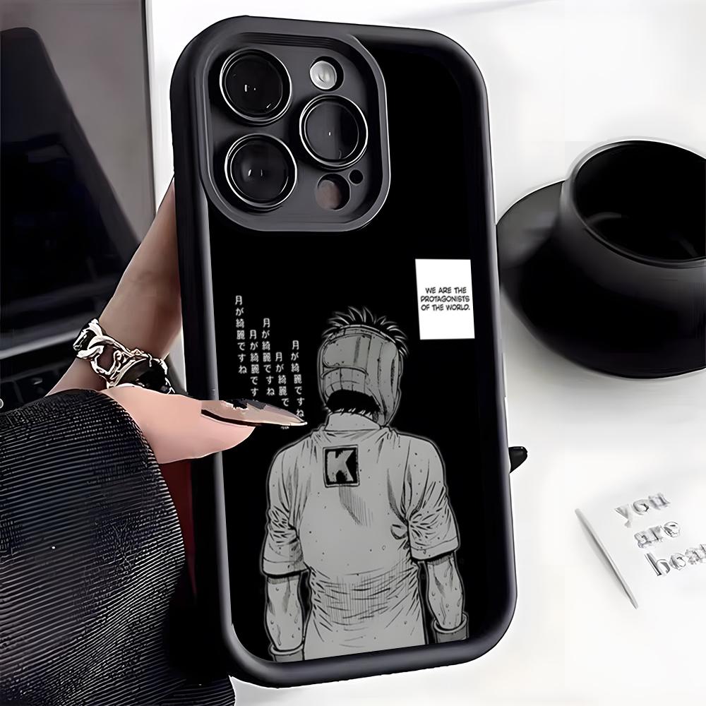 Japanese Anime First Fist Good Quality Phone Case For IPhone 17 Pro Max 16 15 14 Pro Max IPhone 13 Pro Max 11 Plus Silicone Cove