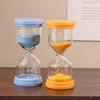 1Pc 3/5/10/15/30 Minutes Colorful Sandglass Children Kid Gift Toy Sand Timer Hour Glass Home Decoration Sand Clock