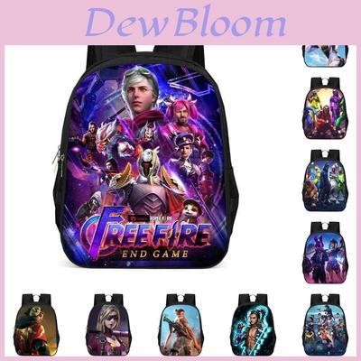 Freefire Kids School Backpack With Breathable Oxford Fabric For Elementary Students