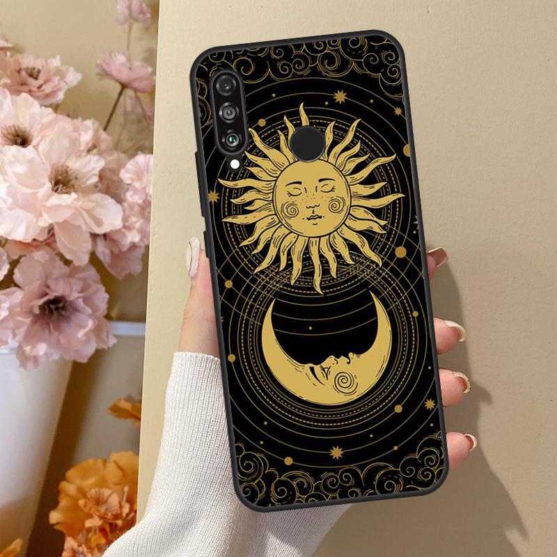 Magic Moon Tarot For Huawei Nova 7i 8i 11i 12i 12s Y73 Y70 Y90 Y60 Y72 Y61 Y91 9 10 SE P30 Pro P40 Lite Case