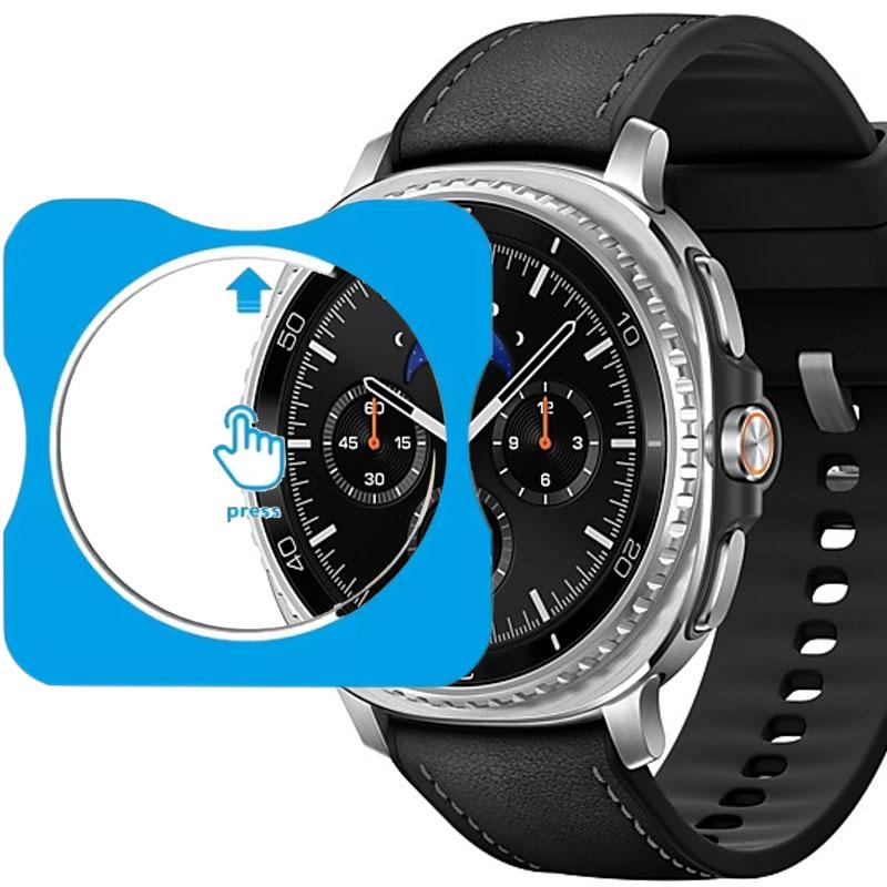 Tempered Glass Film Quick Pasting For Samsung Galaxy Watch 8/7/6/5/4 40mm 44mm Ultra 47mm Protective Screen Film Watch 8 Classic