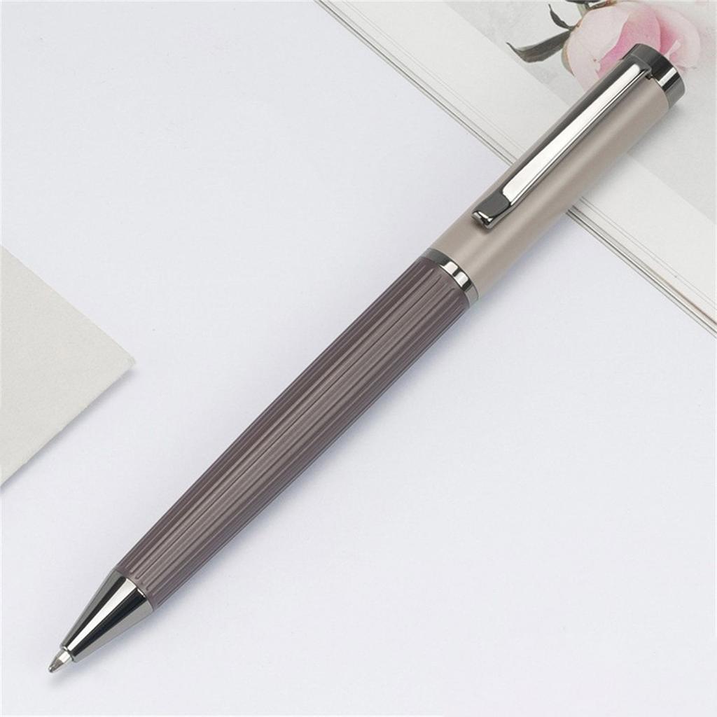 Büro-Signierstift, Metall-Kugelschreiber, Drehmechanismus, Geschäfts-Signatur-Stift, sanftes Schreiben, Geschenk-Stift