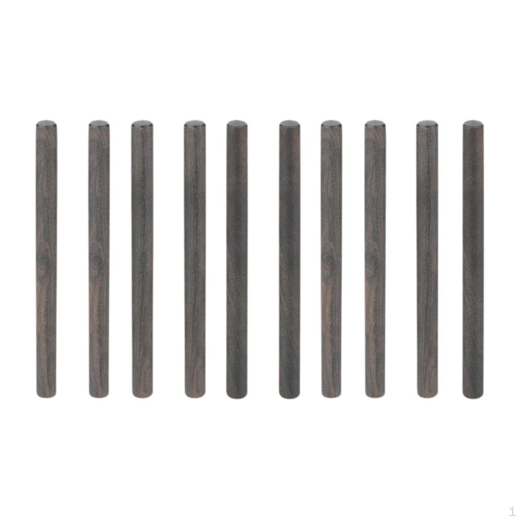 Dřevěné kolíkové tyče Kulaté tyčky Příslušenství, Pevné, Všestranné, Dekor Pevné Nedořešené Tvrdé dřevo pro