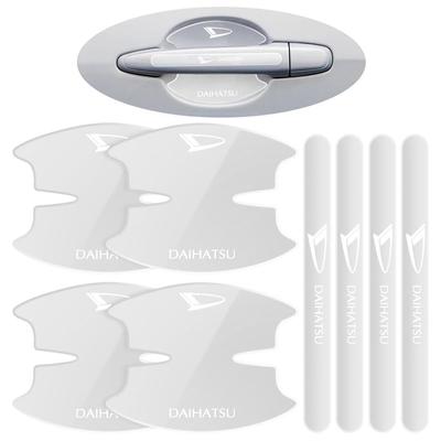 Door Handle Compatible with All Daihatsu Door Knob Door Paint Scratch Protective Transparent Exterior Sticker Easy Set Protector, Series, Cover,