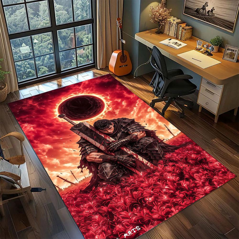 

beserk Home Decor Carpet Living Room Bedroom Cool Movie Play Mat Floor Mat 60x90cm