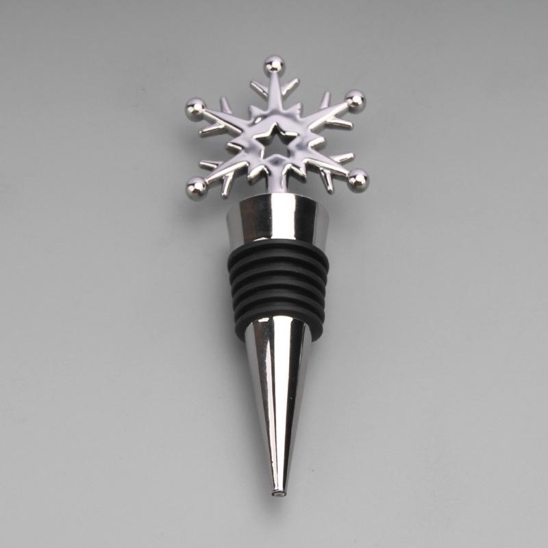 Red Wine Bottle Stopper, Innovative Heart-Shaped Seal, ABS Material, European and American Style, Ideal for Gifts.