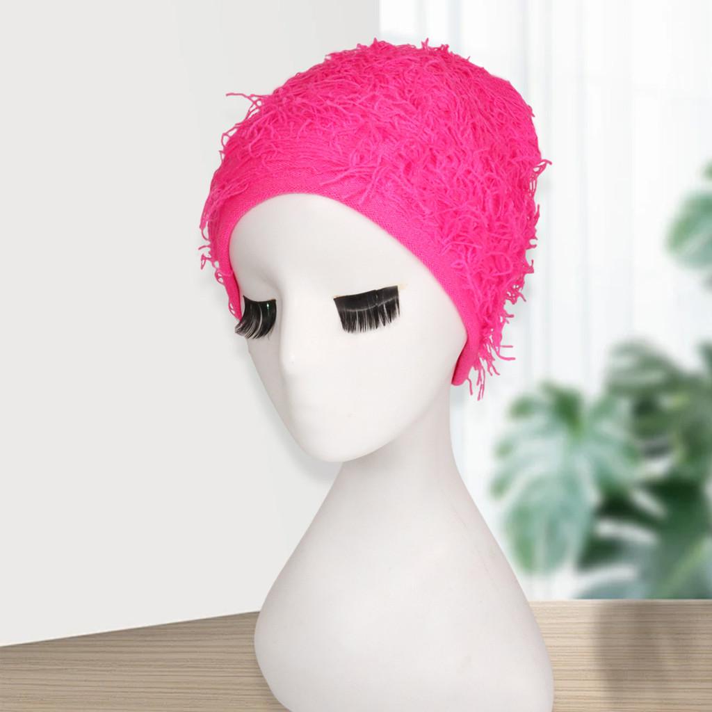 Street Fashion Short Knit Cap With Acrylic Material For Casual Winter Wear