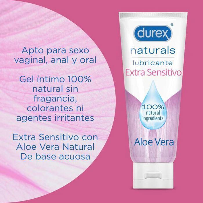 DUREX - Gel Intime Lubrifiant Extra Sensible Naturals 100 Ml De Gel