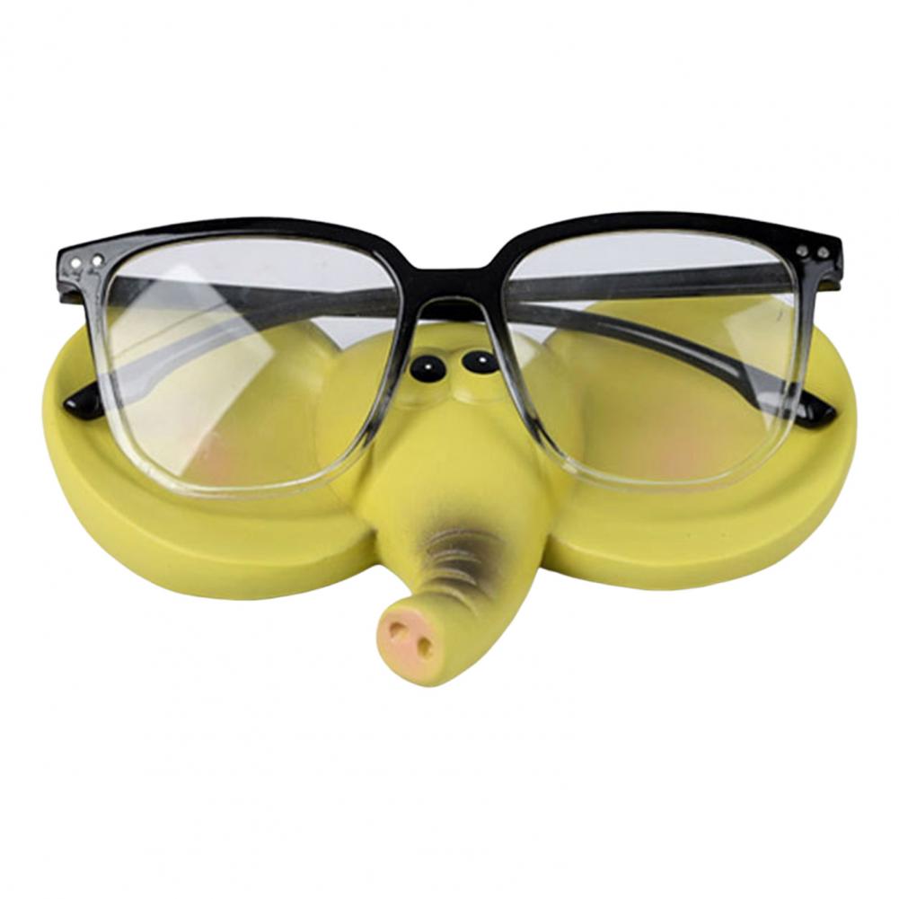 

Высококачественная подставка для очков из смолы в виде слона, милая подставка для очков, настольный лоток для хранения ювелирных изделий для дома светло-зеленый