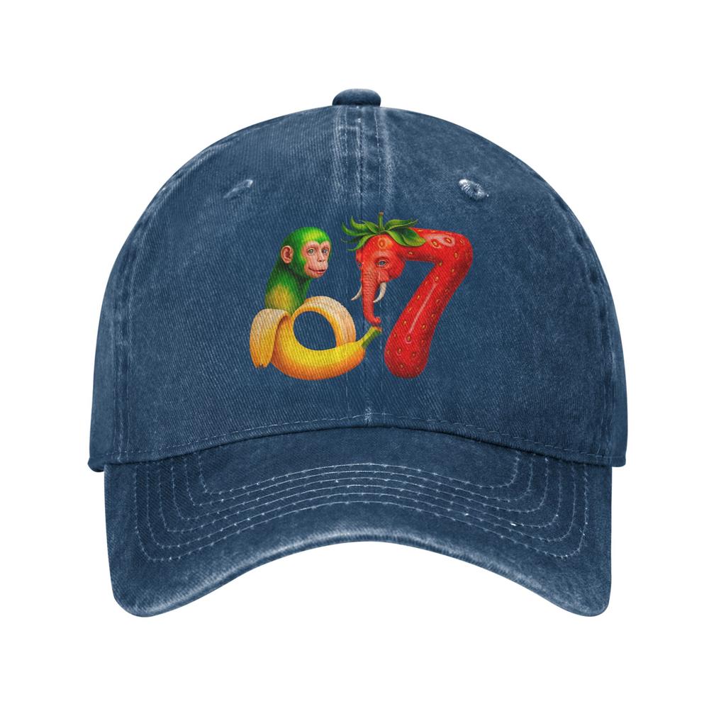 Summer 67 Six Seven 67 Funny Italian Brainrot Funny Gaming Meme Baseball Cap Sun Design Washed Hip Hop Hats Unisex Men Vintage
