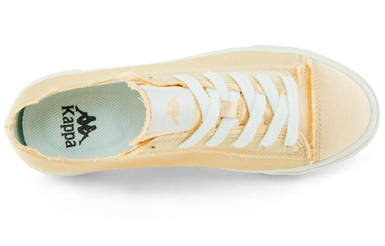 Women's Sneakers Kappa Low top Skateboard Shoes Women's Light Yellow