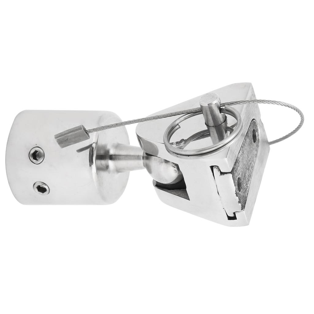 Drehbare Bootsdeckscharnierhalterung Edelstahl Marinebeschläge Bootsdeckscharnierverbinder 25MM