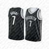 2026 Vendita Calda Nuova Uniforme da Pallacanestro Brooklyn Nets BKLYN City Gilet Nero Senza Maniche per Tifosi, Stile Genitore-Figlio