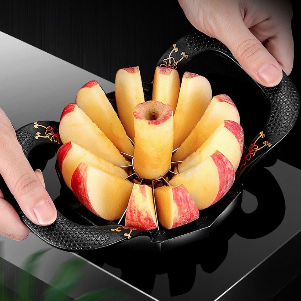 304 Stainless Steel Fruit Slicer Non-slip Handle Fruit Corer Durable Fruit Divider  Party