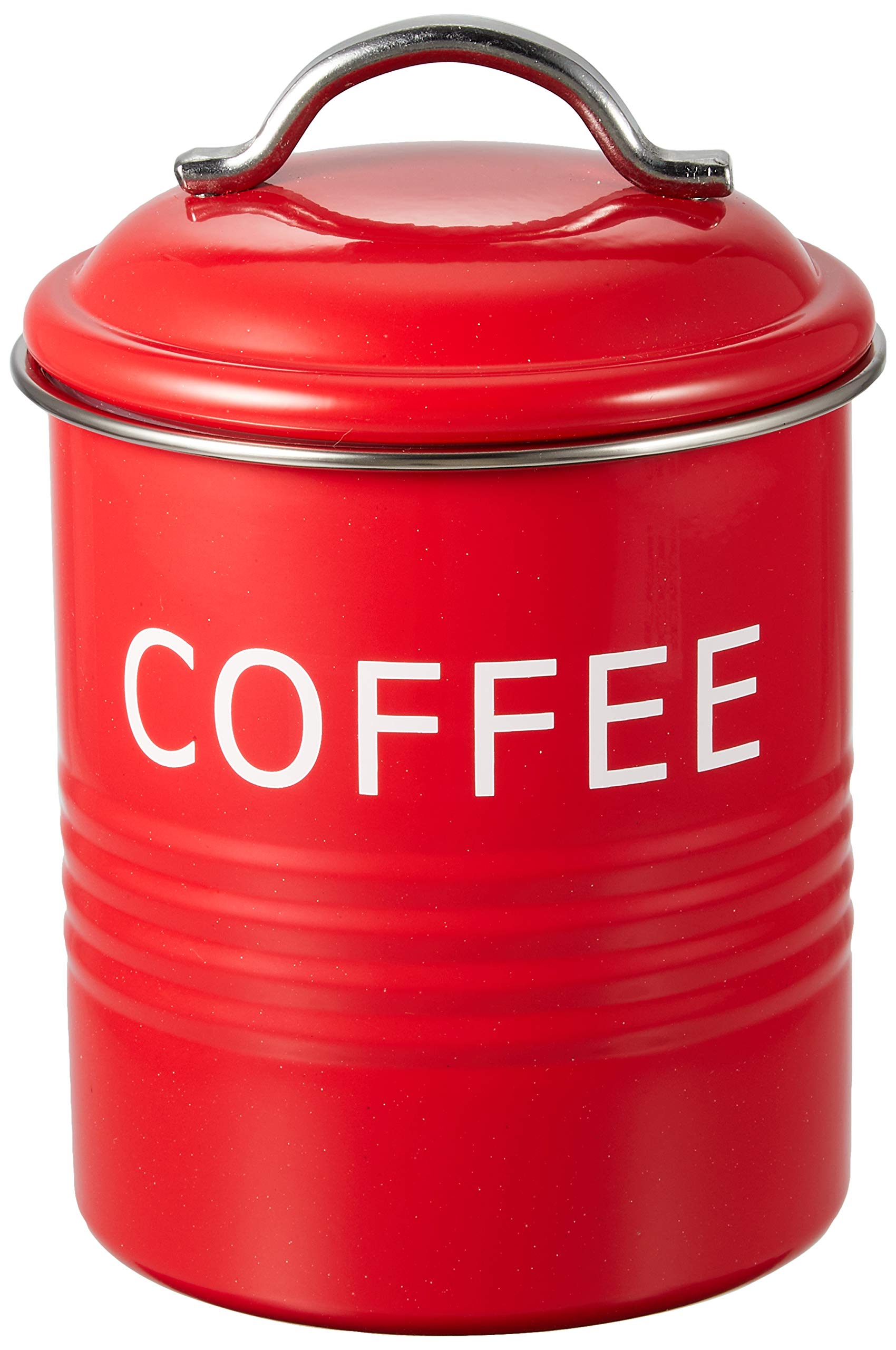 

Sato Metal Kogyo SALUS Storage Container Burnet Canister Red COFFEE
