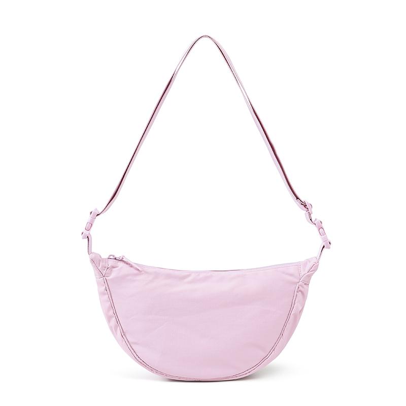 Lightweight Shoulder Bag Soid Color Unisex Chest Bag Commuter Bag