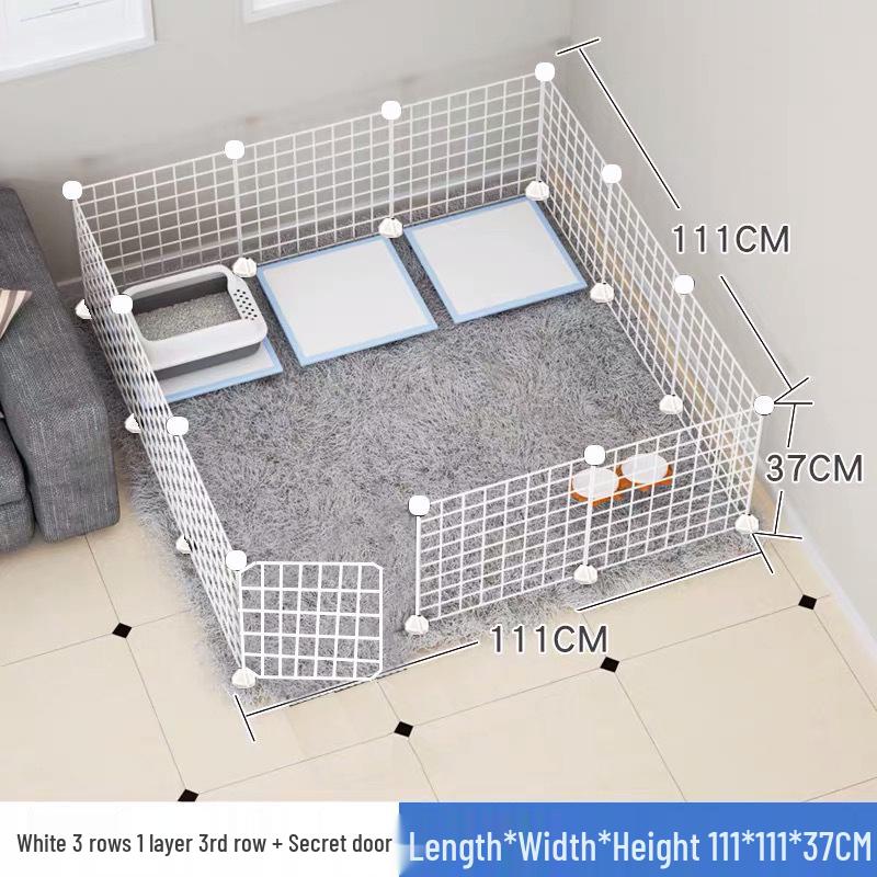 Pet Fence: Indoor Medium & Small Dog Gate, Barrier, & Stopper