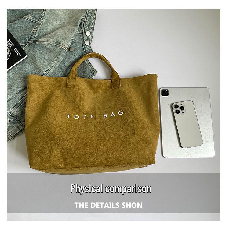 Korean-Style Fashionable Large Capacity Tote Bag for Women