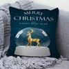 Christmas Tree Ball Decoration Pillow Case Cushion Cover Car Throw Pillow Case For Sofa Car Christmas Gift 40x40cm 45x45cm