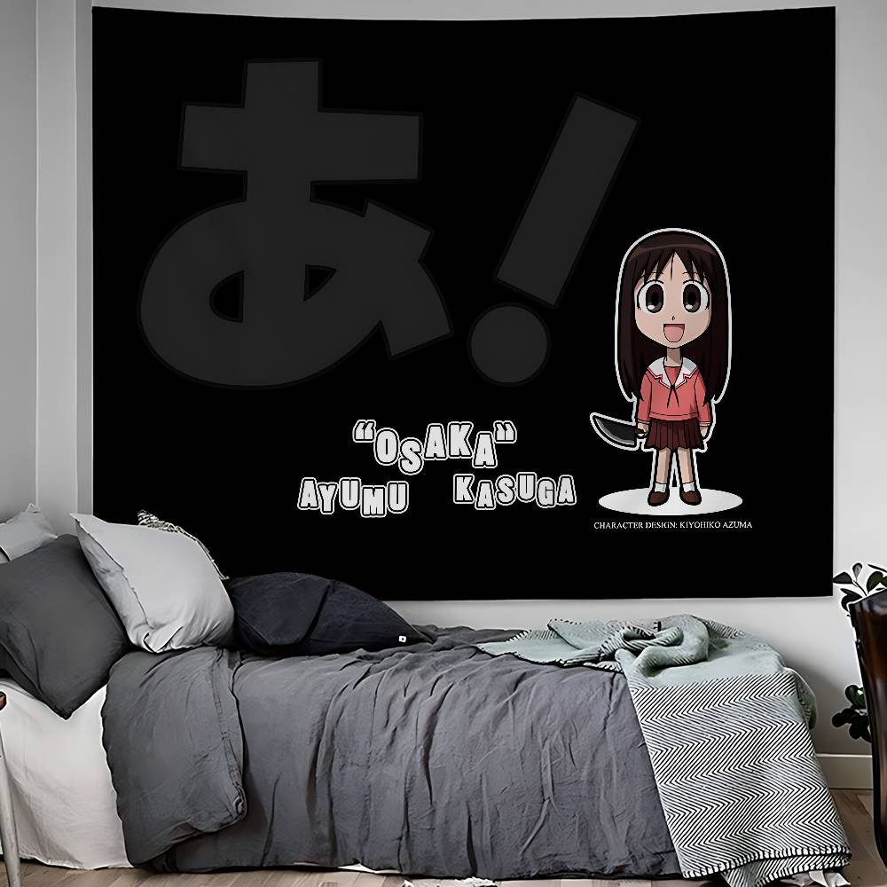 Azumanga Daioh Osaka Ayumu Printed Large Wall Tapestry Hanging Tarot Hippie Wall Rugs Dorm Home Decor