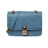 Popular Textured Women's Bags Versatile New Trendy Single Shoulder Crossbody Small Square Bag Chain Fashionable Diamond Underarm Bag